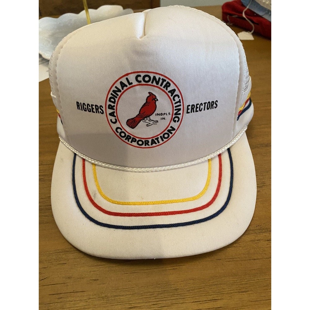 Vintage Hat; Cardinal Contractors Corporation riggers